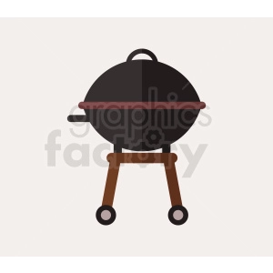 vector grill flat icon design