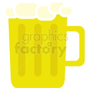 vector beer mug