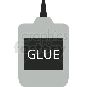 glue bottle clipart icon