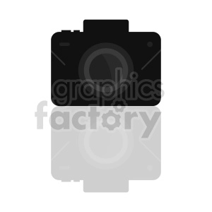 camera with reflection vector
