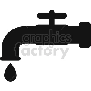 water faucet vector icon graphic clipart 4