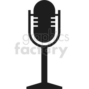 microphone vector icon graphic clipart 14