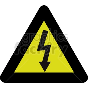 electric symbol sign vector clipart