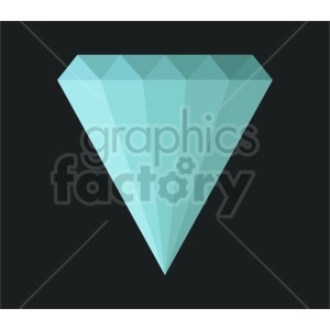 diamond icon vector clipart