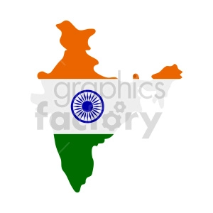 indian flag vector design
