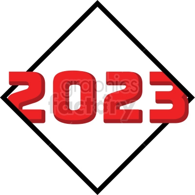2023 vector clip art