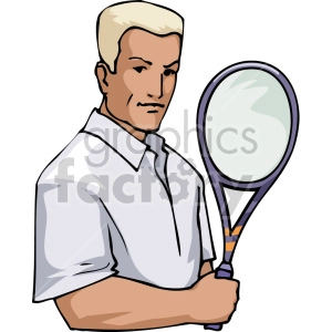 male tennis player