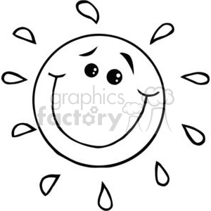 2734-Smiling-Sun-Cartoon-Character