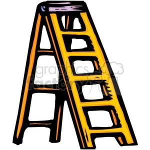 yellow ladder