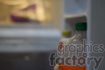 soda in refrigerator