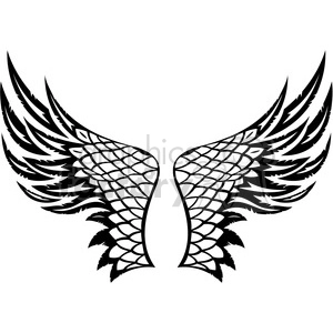 wing set tattoo design