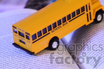 school bus crossing pages
