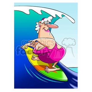 older women surfing