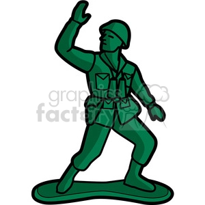 toy army soldier illustration graphic