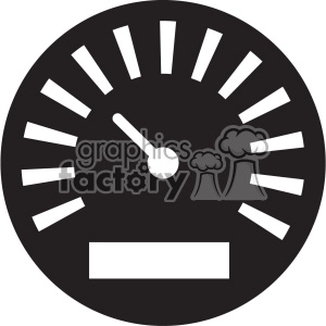 meter gauge vector icon art
