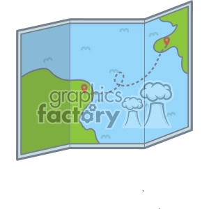 Map vector clip art images