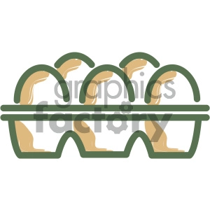 eggs food vector flat icon design
