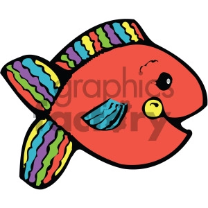 cartoon vector fish 005 c