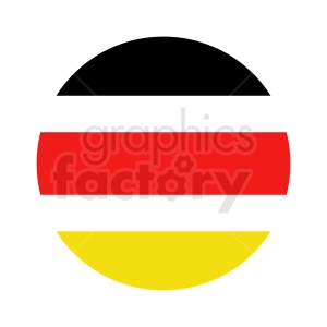 germany circle vector icon