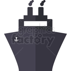 ship icon design no background