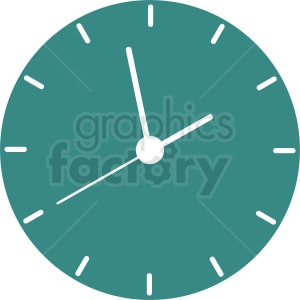 wall clock vector icon
