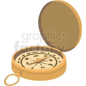 compass vector clipart no background