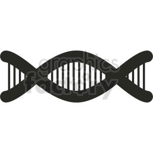DNA string vector clipart