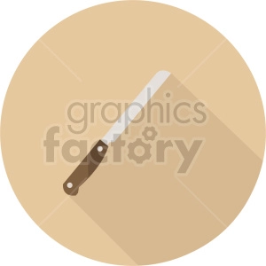knife vector icon graphic clipart 2