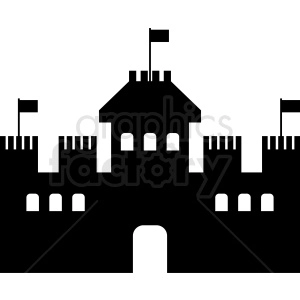 castle vector clipart