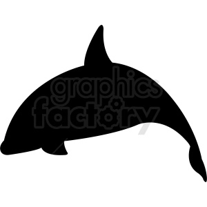 vector dolphin silhouette
