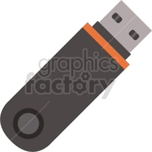 usb stick vector graphic clipart