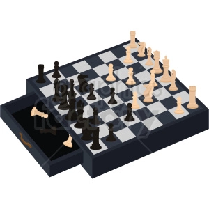 chess board vector clipart