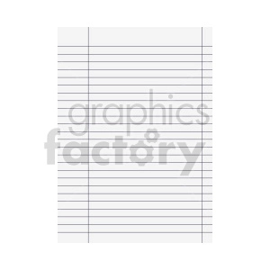 lined paper vector clipart