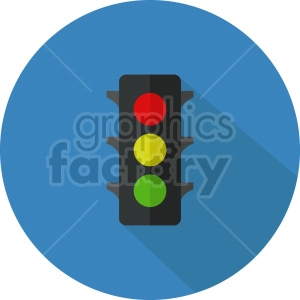 isometric traffic light vector icon clipart 3