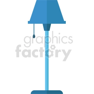 isometric floor lamp vector icon clipart 2