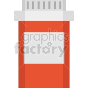 medicine bottle vector clipart