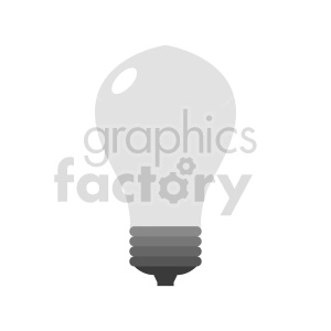 lightbulb vector graphic