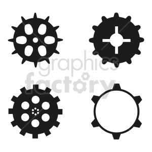 gears vector graphic