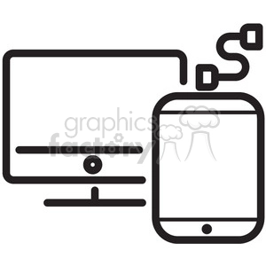 charge phone battery vector icon