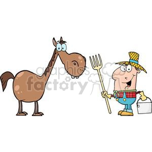 3371-Male-Farmer-With-Horse