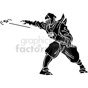 ninja clipart 021