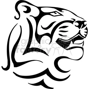 wild tiger logo 047