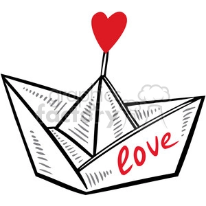 paper love boat