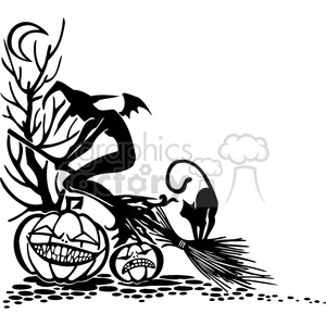 Halloween clipart illustrations 040