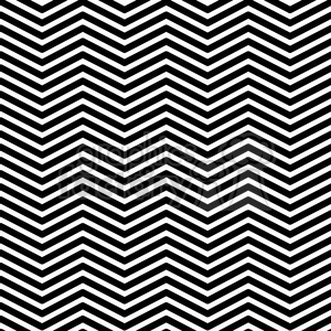 The image displays a black and white chevron design pattern. The pattern consists of repetitive V-shaped stripes, creating a zigzag effect across the image.