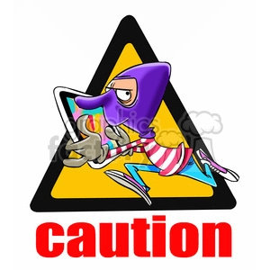 caution high hacking area