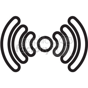 wireless signal vector icon