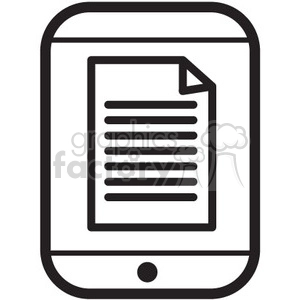iphone files vector icon