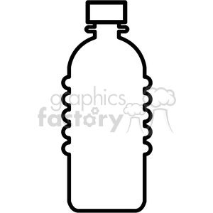 blank water bottle icon