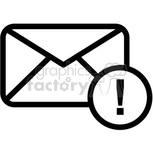 email information vector icon